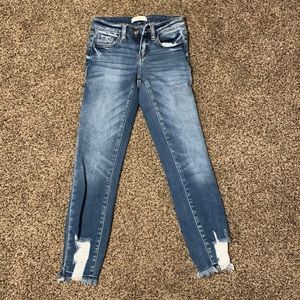 Kancan Signature low rise ankle skinny jeans